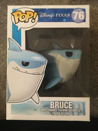 Funko Pop Disney Pixar Finding Nemo 76 Bruce Rare Vaulted