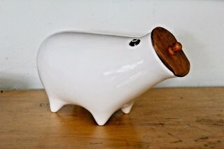 Legardo Tackett Schmid Vtg Mid Century Modern Pottery Ceramic Pig Cookie Jar