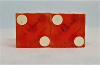 Vintage Mapes Hotel Casino Reno Nevada Dice Matching Number Look