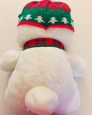 Vintage Dayton Hudson Santa Bear 1986 Christmas Stuffed Animal Teddy Bear 20 