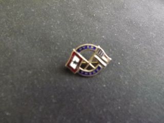 Ww I Son In Service Over There Blue Star Enamel Pin