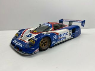 Tamiya 1/24 Scale Nissan R89c 23 Calsonic Race Car Professionally Built Nores