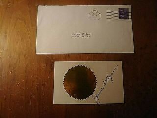 James F Byrne Als Signed Letter 1951 Governor South Carolina W Official Envelope