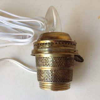 Aladdin Electric Oil Lamp Burner Fits Model B Others Lox - On Gallery