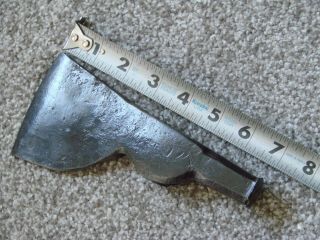 Old Antique Hand Forged Long Pole Hatchet " Very Interesting Piece "