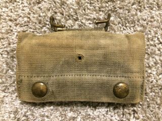 Ww1 Us 1918 Dated 1st Aid Pouch No Tin