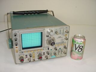 Vintage Tektronix 485 200 Mhz 4 - Channel Oscilloscope Scope Semi -