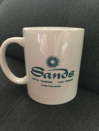 Vintage Sands Hotel Casino Las Vegas Nevada Coffee Cup Mug
