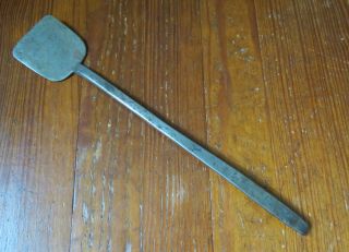 Antique Spatula In Hand Forged Steel
