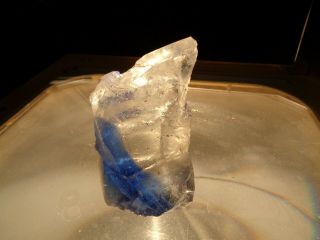Andara Crystal Glass Clear & Blue Monatomic 200 Grams G14 Mystic