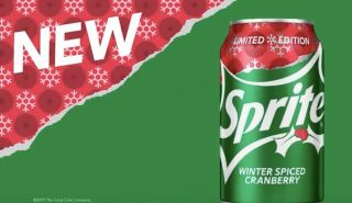 Sprite Winter Spiced Cranberry Limited Edition 12oz