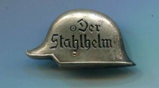 Imperial German World War I Der Stahlhelm League Pin