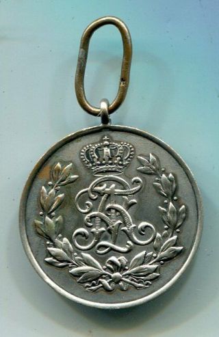 Imperial German World War I Saxony Fredrich August Medal