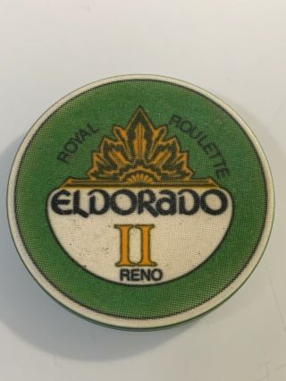 Eldorado Roulette Casino Chip Reno Nevada 3.  99