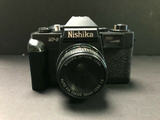 Vintage Nishika Mf - 3 35mm 50mm Lens 1:6 Camera