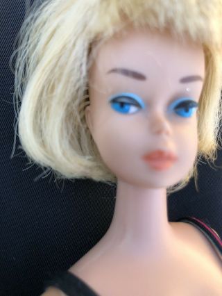 Barbie Vintage American Girl Doll Long Hair Colour Dress Australian Blonde