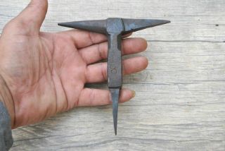 Vintage Iron Anvil Jewelers Silversmith Gunsmith Mini Paperweight Farm Deco Tool
