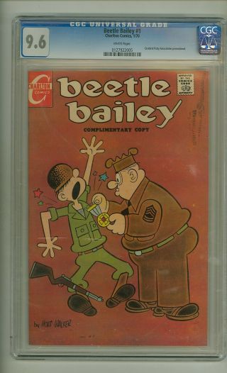 Beetle Bailey 1 (cgc 9.  6) White Pages; Promo; Charlton Comics; 1970 (c 24967)