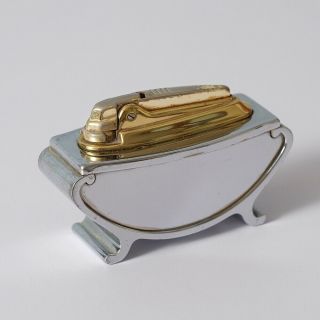 Vintage Ronson Varaflame Art Deco Design Table Lighter