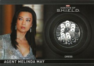 Agents Of Shield 2 - Costume Card Relic Cc3 Agent Melinda May 132/350
