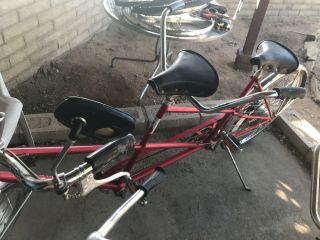 Vintage SCHWINN DE LUXE TWINN Tandem BICYCLE 5 speed - 2
