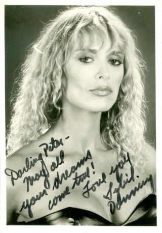 Sybil Danning Promotional Photo W/autograph