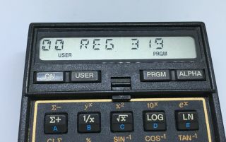 Vintage Hp 41cv Scientific Calculator Hp - 41cv Hp41 - Cv 5