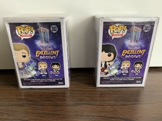 Funko Pop Bill And Teds Adventure Bill And Ted w/protective cases 3