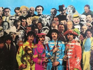 1967 THE BEATLES SMAS - 2653 SGT.  PEPPERS LONELY HEARTS CLUB BAND Record.  Album 2