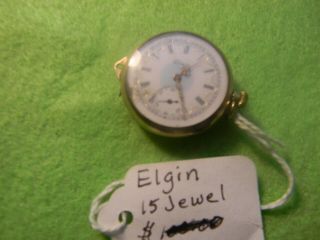 Pocket Watch Elgin 15 Jewels