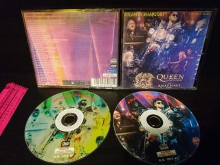 Queen & Adam Lambert The Rhapsody Tour 2019 Live In Atlanta Special Edition Rare