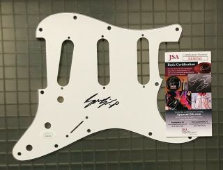Sam Smith Signed Autograph Strat Guitar Pickguard Jsa