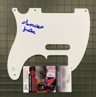 Daniel Johnston Signed Autograph Tele Guitar Pickguard Jsa