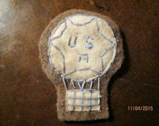 Wwi Us Army Air Service Balloon Corps Wool