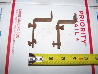 Coleman Handy Gas Plant Stove Model 457 Handle Brackets With Nuts And Bolts