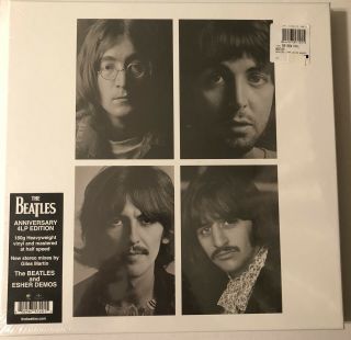 The Beatles The White Album 4lp Deluxe 50th Anniversary Edition Esher Demos