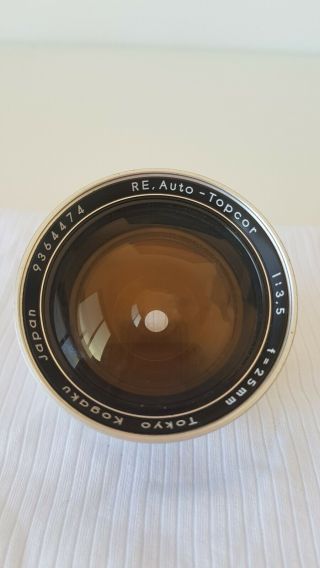 Topcon Re Auto Topcor Vintage Lens 25mm Tokyo Kogaku Japan Vintage Accessories