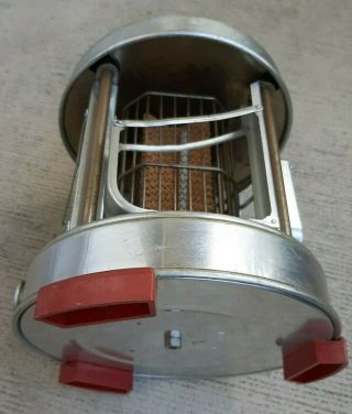 Vintage 4 Slot Carousel Toaster With Red Feet And Handle 220 V 1200 W