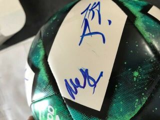 2019 Portland Timbers Team Signed Soccer Ball