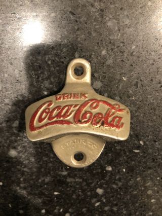 Vintage Brown Co. ,  Starr X Coca Cola Wall Mount Bottle Opener Made In Usa