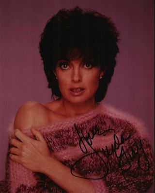 Linda Gray Hand Signed Autographed 8x10 " Photo With - Dallas