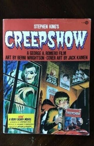 Vtg 1982 Creepshow Comic Book Signed By Artist Berni Wrightson