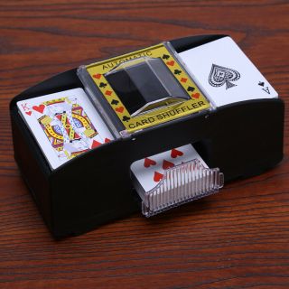 AUTOMATIC PLAYING CARDS SHUFFLER POKER CASINO ONE/TWO DECK CARD SHUFFLE 2