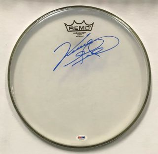 Vince Gill Signed 12 " Drumhead Autographed Auto Psa/dna Country Singer