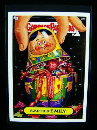 Garbage Pail Kids 2004 All Series 3 Scratch N Stink S9b Emptied Emily - Ans3