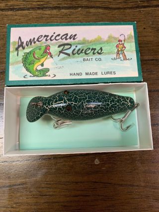 American River Bait Co.  “platypus Lure” Handcrafted Vintage