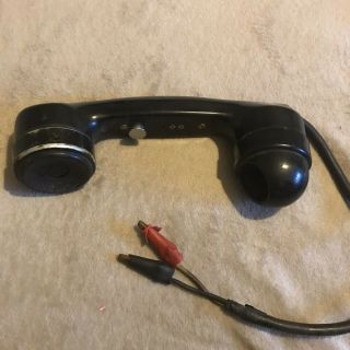 Vintage Stromberg - Carlson Usi Type A 560 Sound Power Handset Push To Talk (b