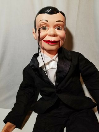 Vintage Charlie Mccarthy Ventriloquist Dummy Puppet Goldberger 30” Doll No Hat