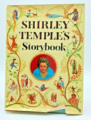 Shirley Temples Storybook Book 1958 Dust Jacket Vintage Hardcover Illustrated