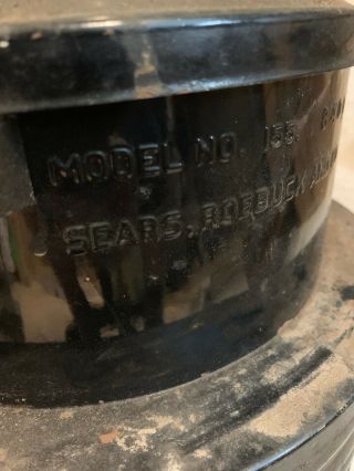 Oil Heater Parlor Stove Sears Roebuck kerosene Heater Model 155 Perfection 2